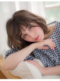 ナチュラルレイヤーボブ