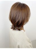 20代30代40代50代ひし形Cカーブカット外ハネレイヤー
