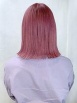 アイティーバイアルバム 松戸店(IT by ALBUM)&nbsp;チェリーピンク_カーキグレージュマッシュショート_ba321652