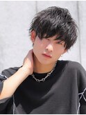 スペインカール/スパイキーショート/フェザーパーマ/フェード