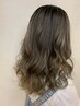 巻き髪ヘアスタイリング¥1500