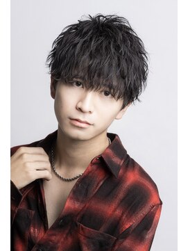 ゴールド 京都(GOALD) 波打ちスパイラルツイストスパイラルマッシュ束感刈り上げ