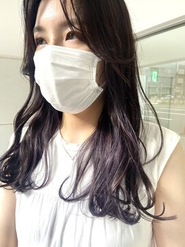 インビテーション(invitation) インナーカラー・バイオレット・パープル・シルバー