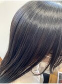 ポイントストレートパーマで、毎日楽チンスタイリング！