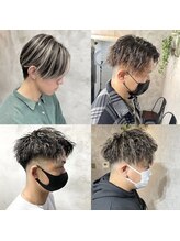 apollo yokohama 山尾　【ハイライトデザインのメンズスタイル】