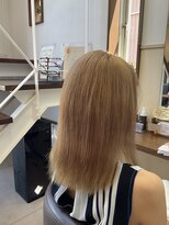 コアフィールフィス(COIFFURE fils)&nbsp;新規お得クーポンあり【見附　今町】ハイトーンベージュ