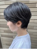 外ハネボブ/グラデーションカラー/ペールベージュ/秋葉原
