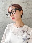 ピンクショート/ハイトーンショート/10代20代30代