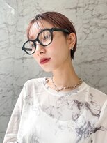 ピンクショート/ハイトーンショート/10代20代30代