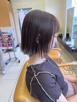 キサ ファータ 恵比寿(kisa fata) 白髪染め_くびれレイヤー_40代50代60代酸性ストレート白髪ぼかし