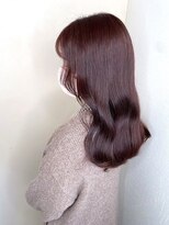 ヘアメイク ミチ 富田店(HAIRMAKE MICHI) 【MICHI 富田店　古作蓮】艶感　ピンクカラー　透明感