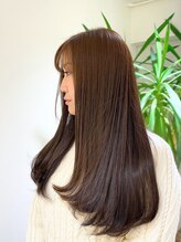 プログレス 中野店(PROGRESS)&nbsp;オイルグロスカラー02[大人可愛いセミディ小顔30代40代50代]