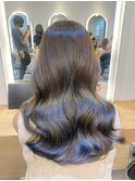 髪質改善*ロングレイヤーグレーベージュ*美髪【Zina船橋】