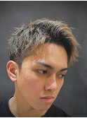 ツーブロショート