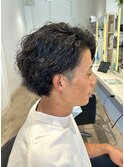 【無造作サーフパーマ】