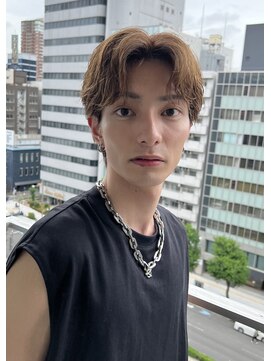 イヴォークトーキョーオーサカ(EVOKE TOKYO osaka) 濡れ髪センターパート