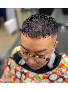 バーバーショップイシカワ(BARBER SHOP イシカワ) スキンフェードクロップスタイル