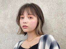 サンク 原宿 表参道(cinq)の雰囲気（#人気のインナーカラー[ダブルカラー/ケアブリーチカラー/韓国]）