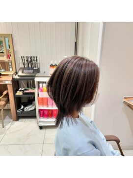 アッシュ 武蔵境店(Ash) 白髪ぼかし×アンブレラカラー