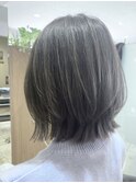 【L by first】ピンクをシルバーブラウンに