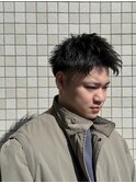 フェードカット/ショート/スパイキー/大人/