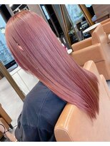 エヌプラスリタ 近鉄八尾(N+lita)&nbsp;イメチェン/ワイドバング/ホワイトブロンド/外ハネボブ