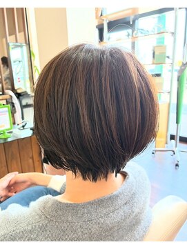 カルムヘアデザイン(Calme hair design) ショートボブ