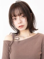 20代30代大人かわいいくびれヘア/ミディアムレイヤーカット