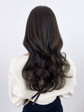 アイティーバイアルバム 八王子店(IT by ALBUM) ロング顔周りレイヤーおくれ毛韓国ヘア_ba507882