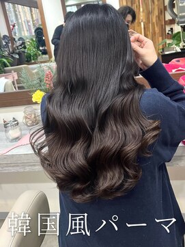 アミー 銀座(Ammy) #韓国風パーマ #コテ巻き風パーマ #ロングパーマ #パーマ