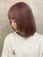 リムレスバイサンク 万代 新潟駅(LIMLESS by cinq)&nbsp;ブリーチなしで作る暖色系カラーは、幅広い年代に人気◎