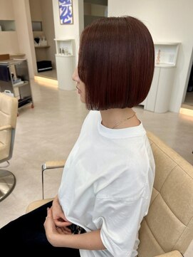 ノルン バイ シェリッシュ(Norn by sheriche) ワインレッド／タッセルボブ