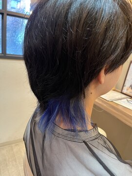 モンプルポ(momp repos) ブルーデザイン×レイヤーウルフ