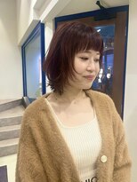 ウクラ バイ レシッド 池袋(uchla by rcid)&nbsp;秋艶髪ヘア☆カシスオレンジカラー