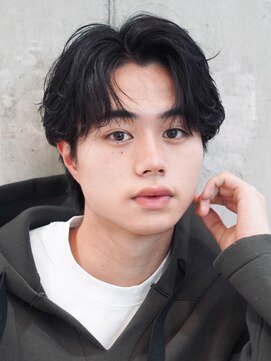 フィフス 栄(fifth) 栄センターパートフェザーパーマ韓国ヘア中華ヘアメンズショート