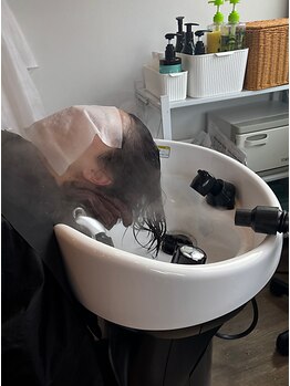 自分自身がヘッドスパ好きなこともあり、施術には自信があり◎ヘッドスパのみでも大歓迎！