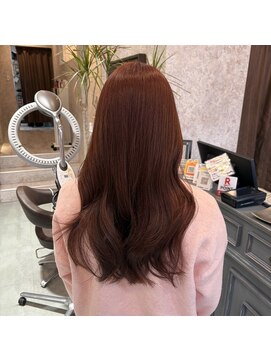 ヘアー ブランコ(hair Blanco) オレンジレッド