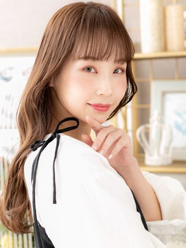 カバーヘア ブリス 上尾西口店(COVER HAIR bliss) シースルー前髪くせ毛風小顔レイヤーパーマh4上尾20代30代40代