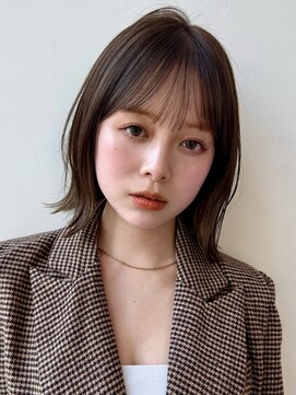 バイオレットジェム(Violet`jem) 大人ボブレイヤー小顔ヘアアッシュカラーMI-75