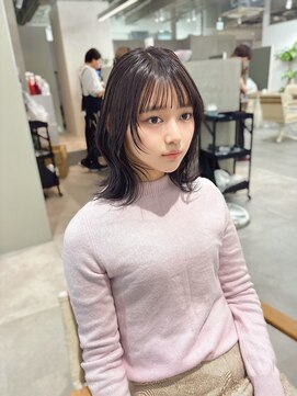 モリオフロムロンドン 大宮店(morio from London) 【坪井】ディープパープル×ミディ