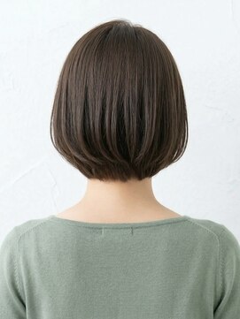 と和 巣鴨 【小顔見せ♪】大人可愛いシースルーバングの丸みショートボブ