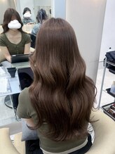 モルフ 富谷店(Morph)&nbsp;ヘーゼルブラウン モーブブラウン　ココア ブリーチなし 名取