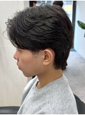 フェザーパーマ／ニュアンスパーマ／韓国マッシュ／我孫子/men's