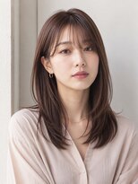 ワゴンバイアフロート(Wagon by afloat) セミロング30代40代ストレートレイヤー前髪なし前髪あり池袋