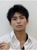 アップバング/メンズショート〔新宿/メンズ/men's〕