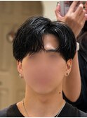 韓国アイドル風コンマバングスタイル
