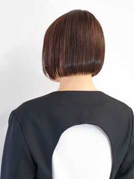 モッズ ヘア 日吉店(mod's hair) 大人かわいい丸みミニボブ