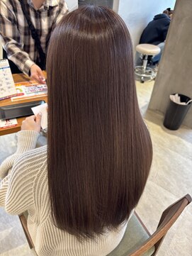 サラビューティーサイト 志免店(SARA Beauty Sight) 【Haru】髪質改善カラー/チョコレートブラウン/明るめカラー