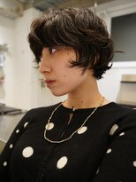 ダブ アオヤマ(DaB AOYAMA)&nbsp;ルーズショート×ドライパーマ　ゆるめパーマ　ショートボブ