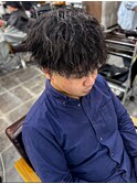 【amule hair】束間/濡れ感ツイストスパイラルパーマ
